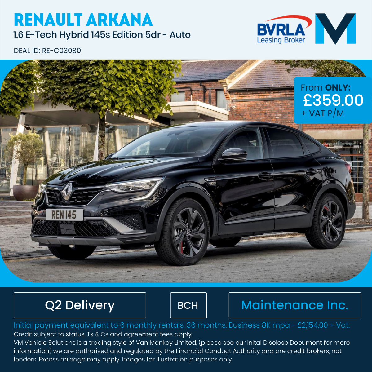 Renault Arkana Lease