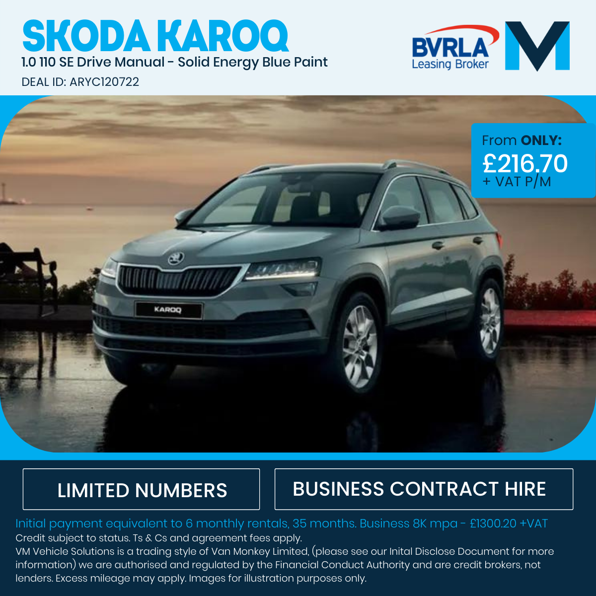 KODA KAROQ Leasing deal