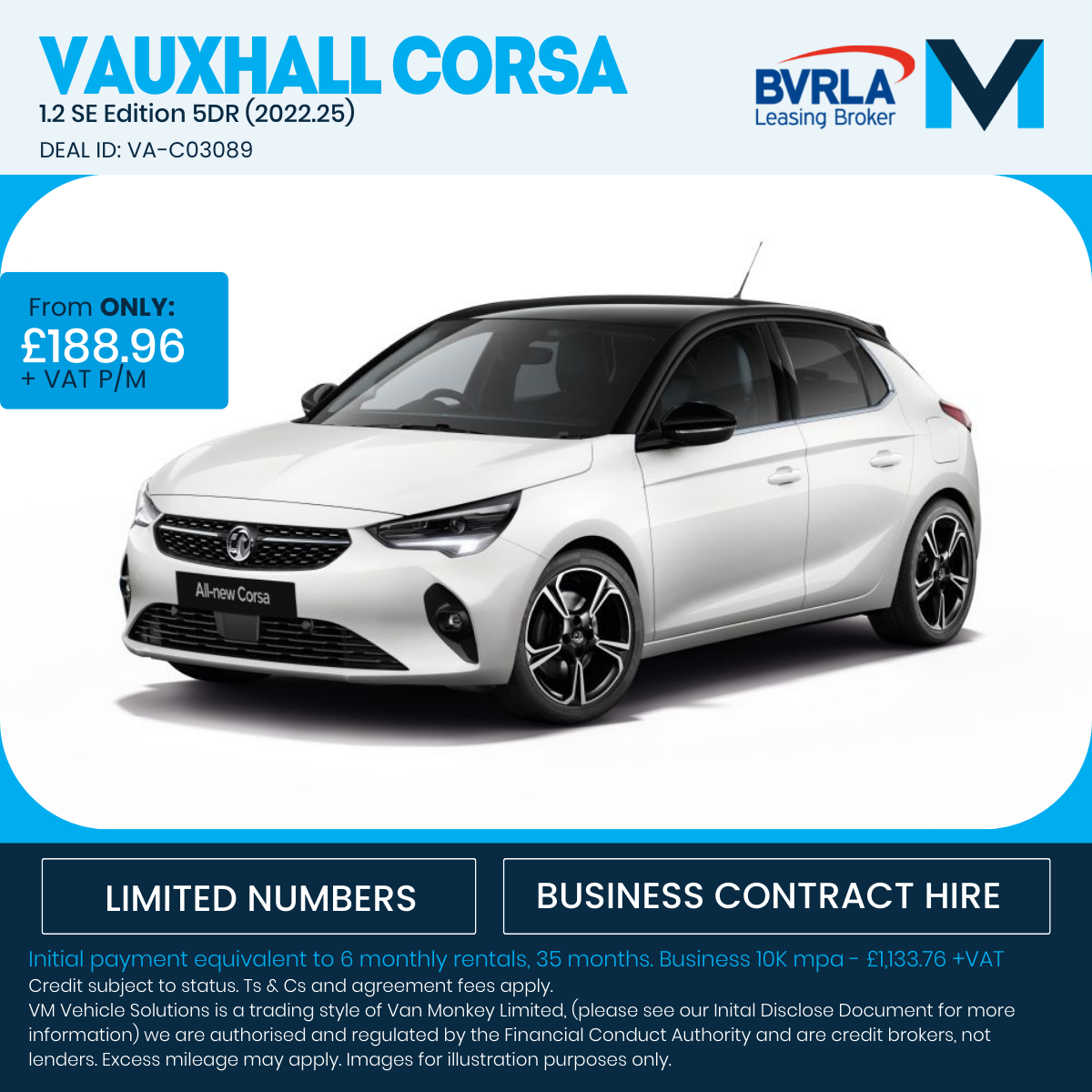 Vauxhall Corsa Deal