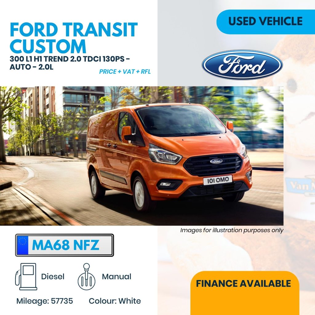 Used Transit Custom Trend Van