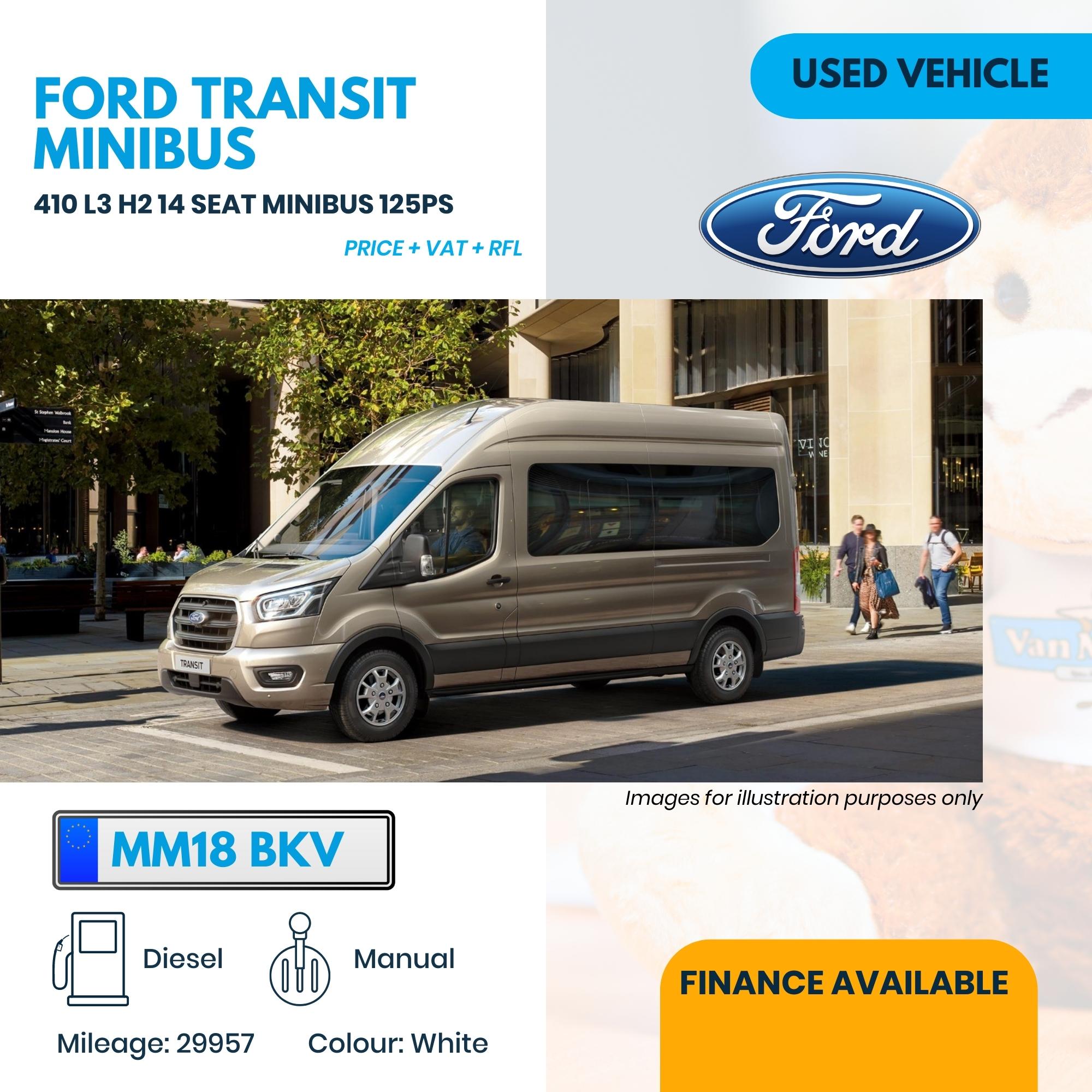 Used Ford Transit Minibus